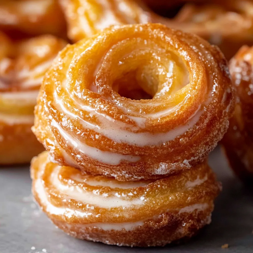 Knusprige Crullers