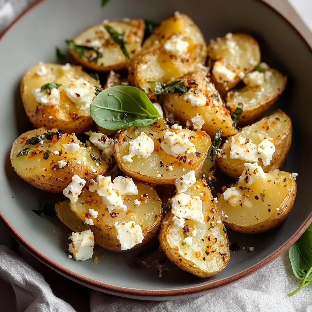 Kartoffeln mit Feta aus dem Ofen