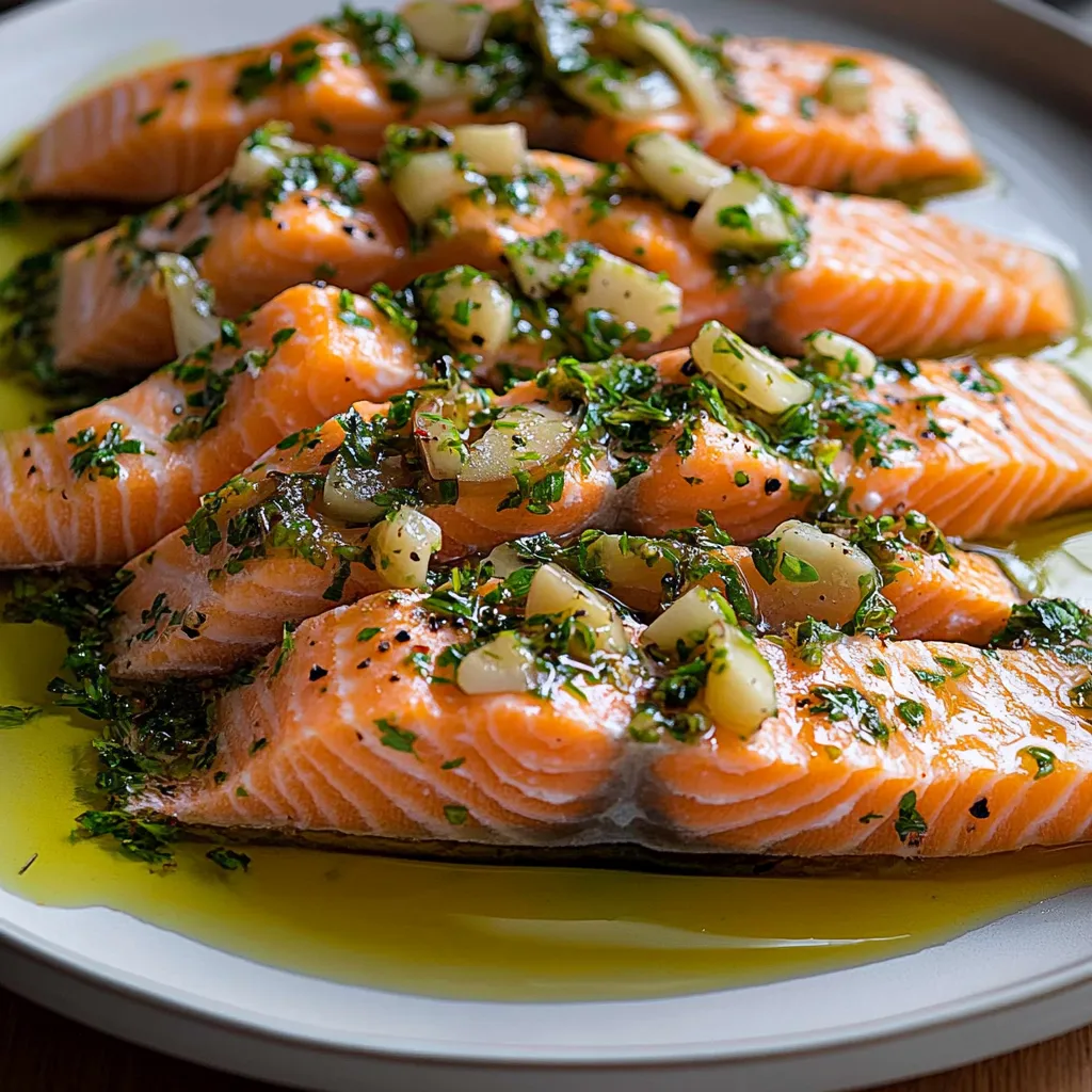 Saftiger Lachs aus dem Ofen, super zart und voller Geschmack