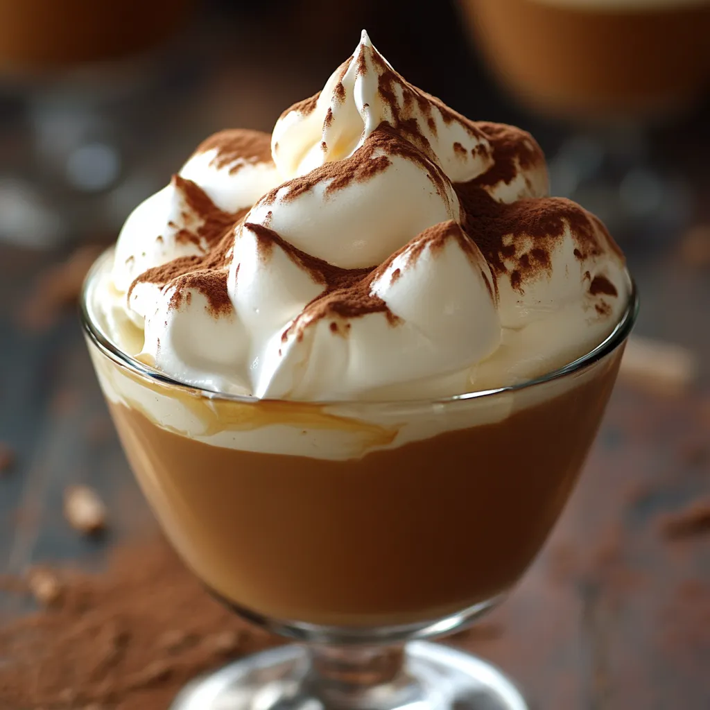 Köstliche Kaffee-Mousse