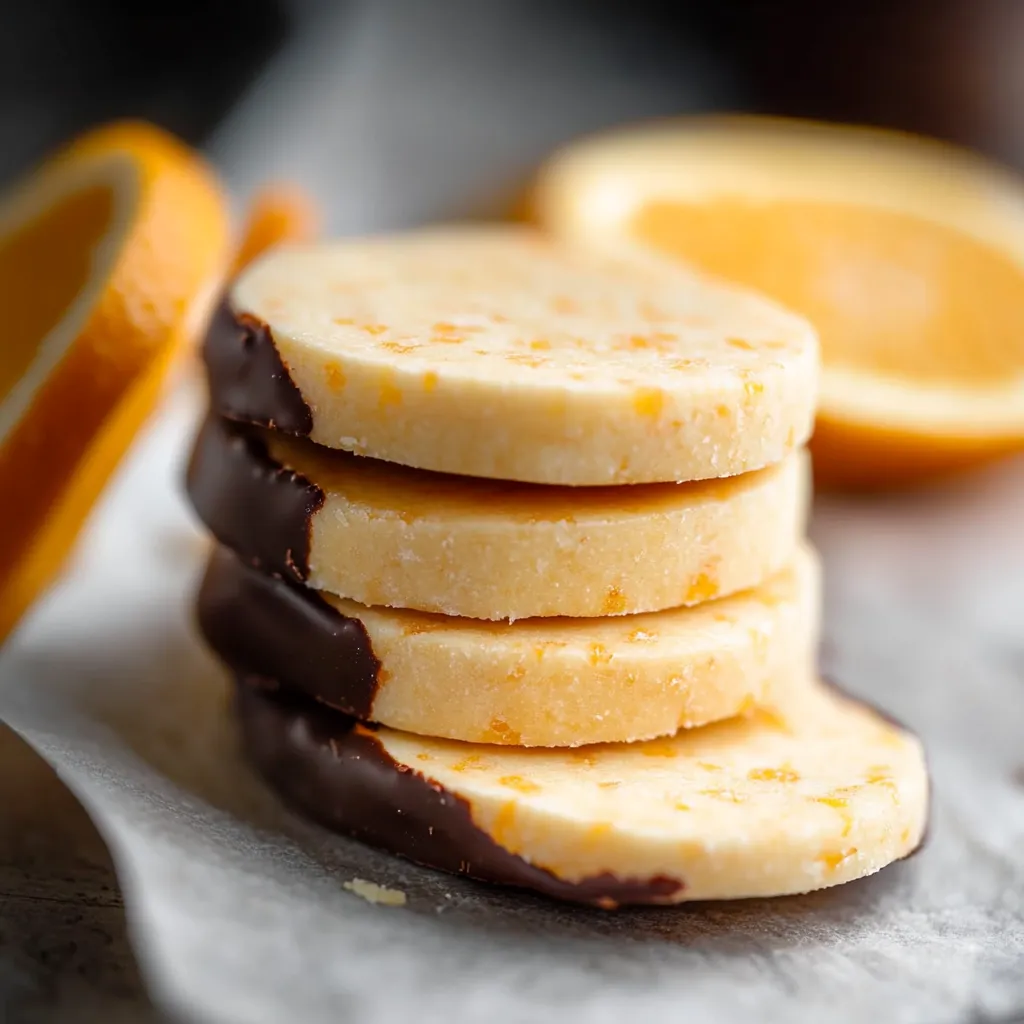 Orangen-Schoko-Sablé-Kekse