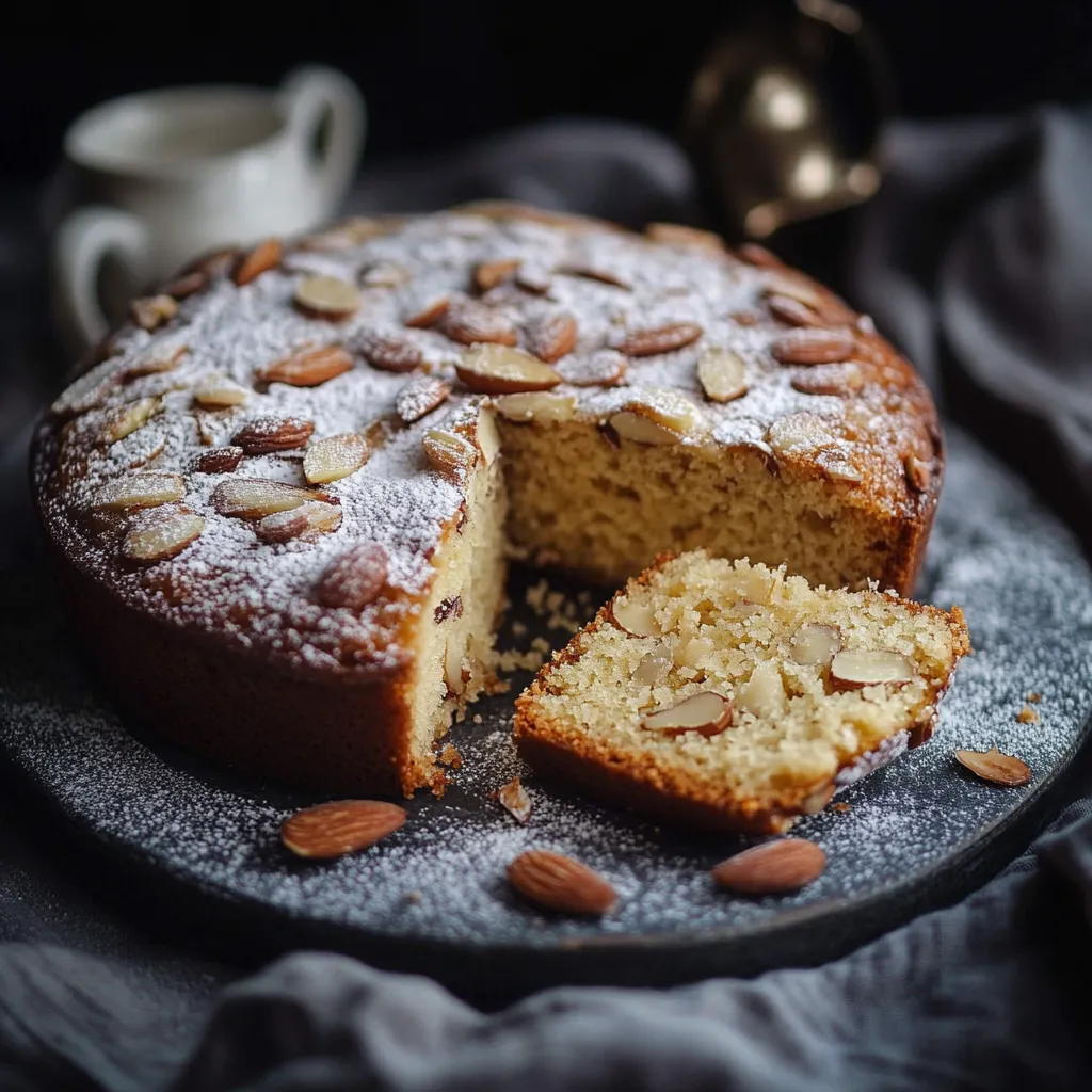 Aromatischer Mandel-Kardamom-Kuchen