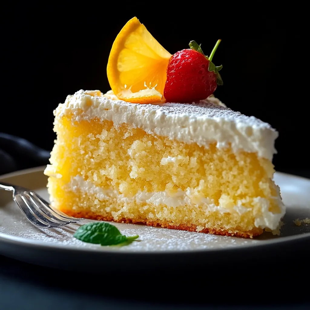 Ricottakuchen Zitrone fluffig