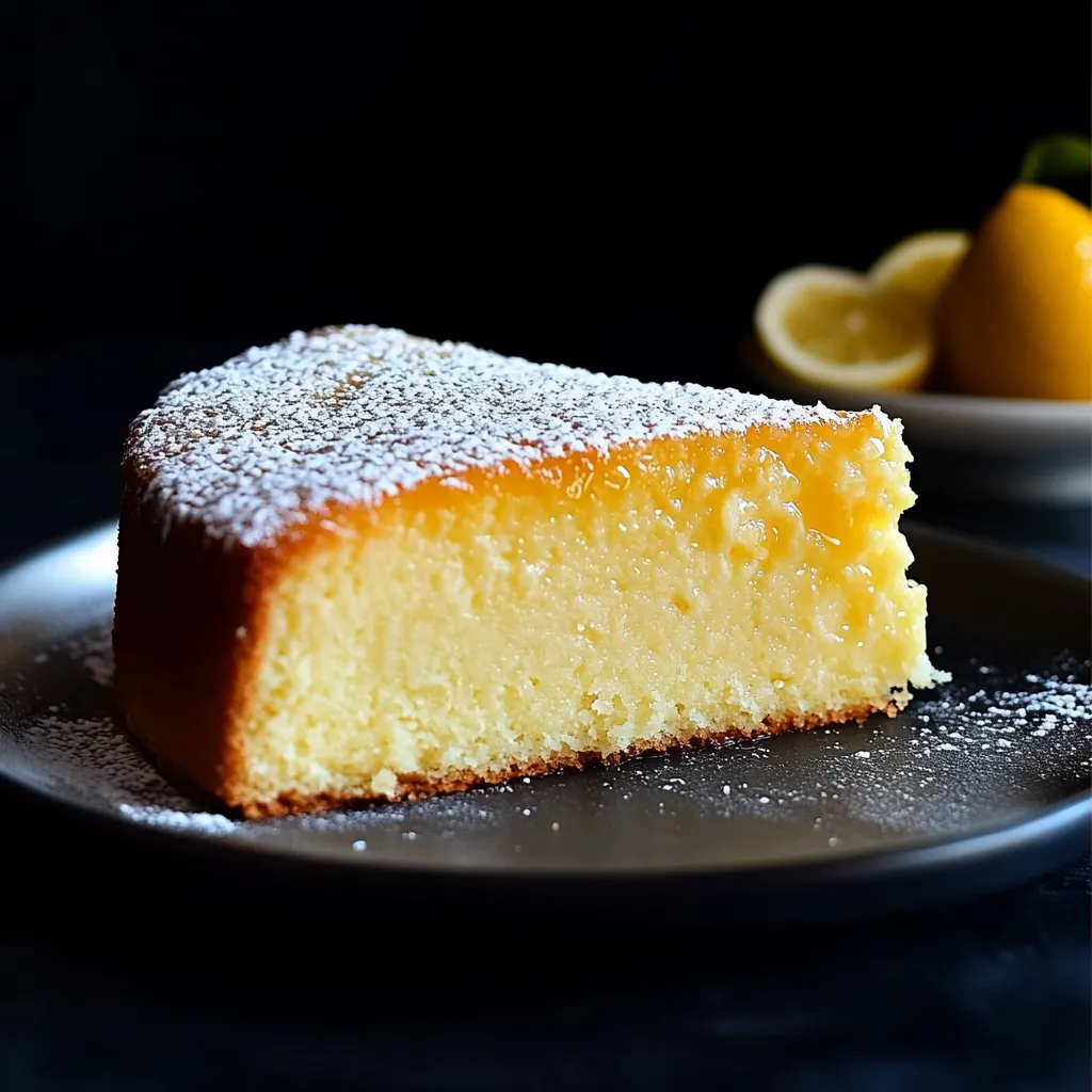 Fluffiger Zitronen-Ricotta-Kuchen – italienisch und frisch