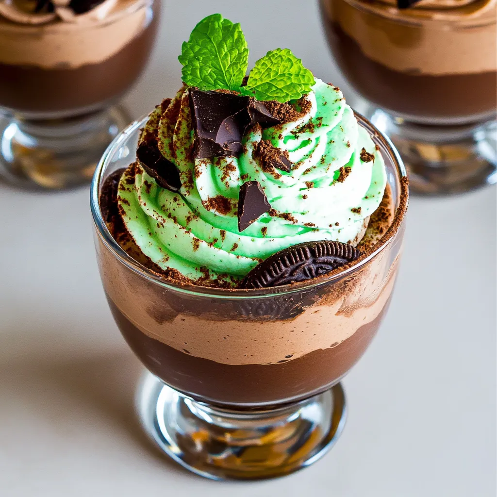 Schoko-Minze Mousse