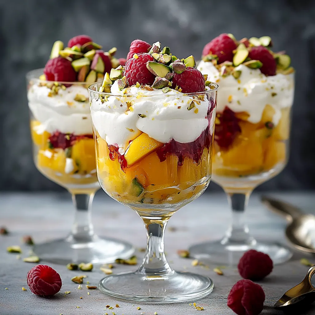 Frisches Eton Mess Dessert