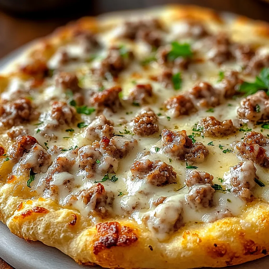 Herzhafte Frühstückspizza wie von Zuhause