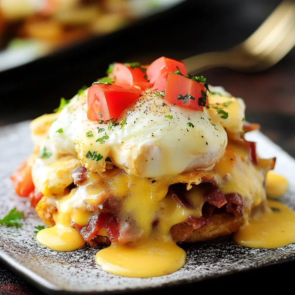 Entdecke Chilaquiles mit Eier Benedict