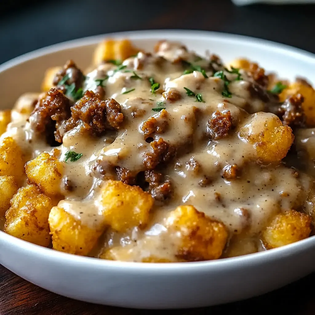 Knuspriger Tater Tots Bol
