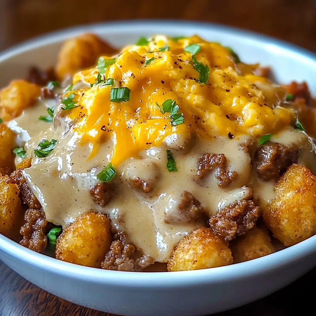 Gönn dir eine Bowl mit Rösti und herzhafter Sauce