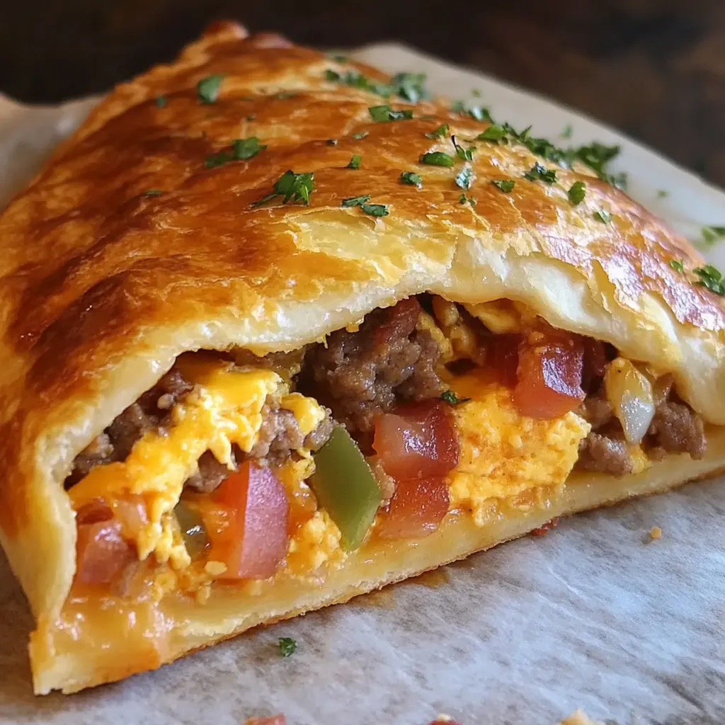 Knuspriger Calzone Morgen
