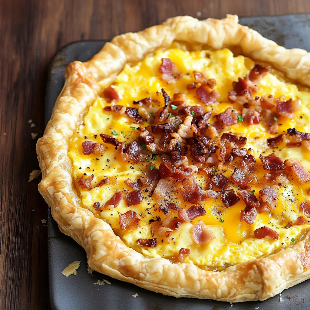 Blätterteig-Frühstücksidee für den entspannten Brunch