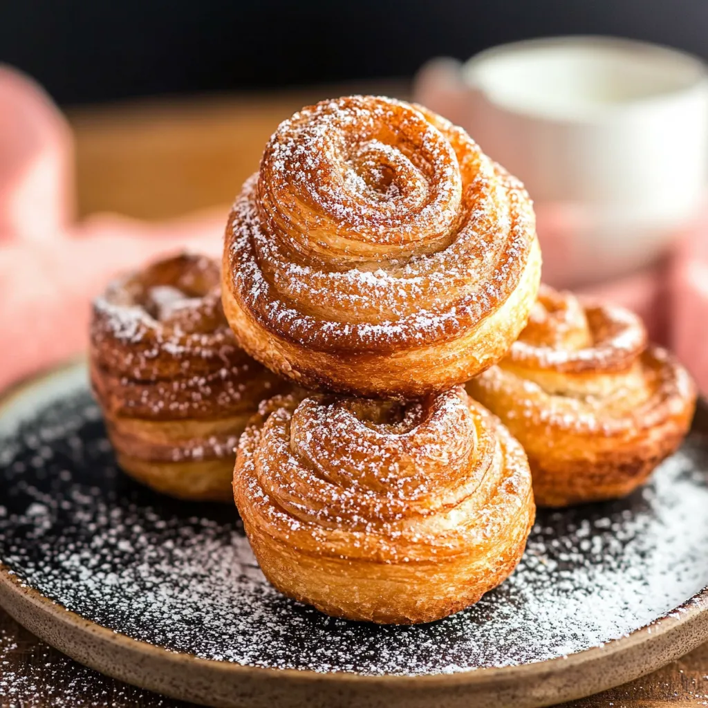Zimtige Butter Cruffins