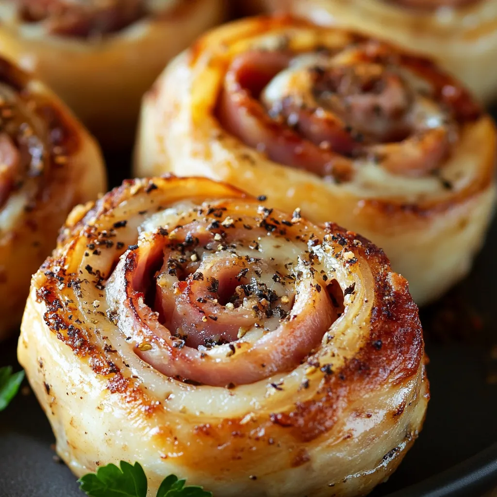 Knusprige Jambon Snacks