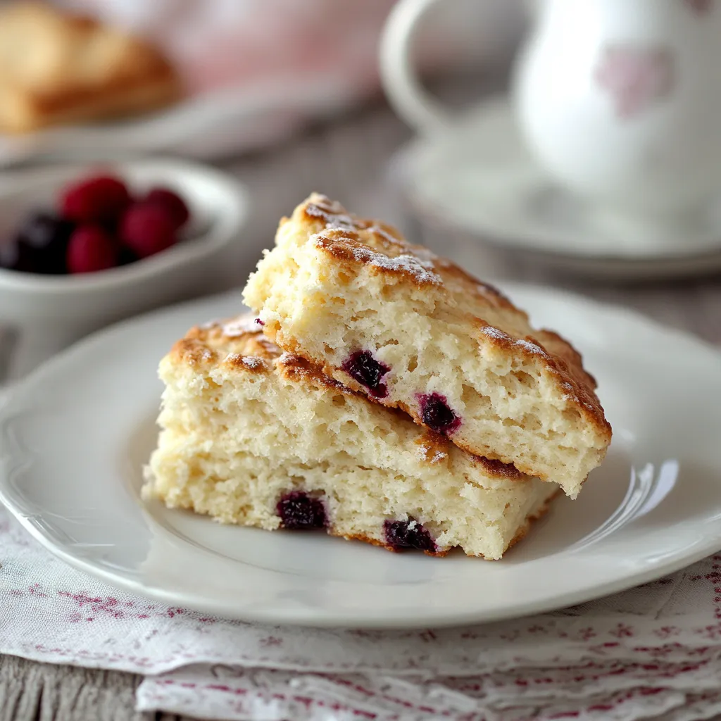 Luftige, saftige Scones mit kalter Butter und Falttechnik