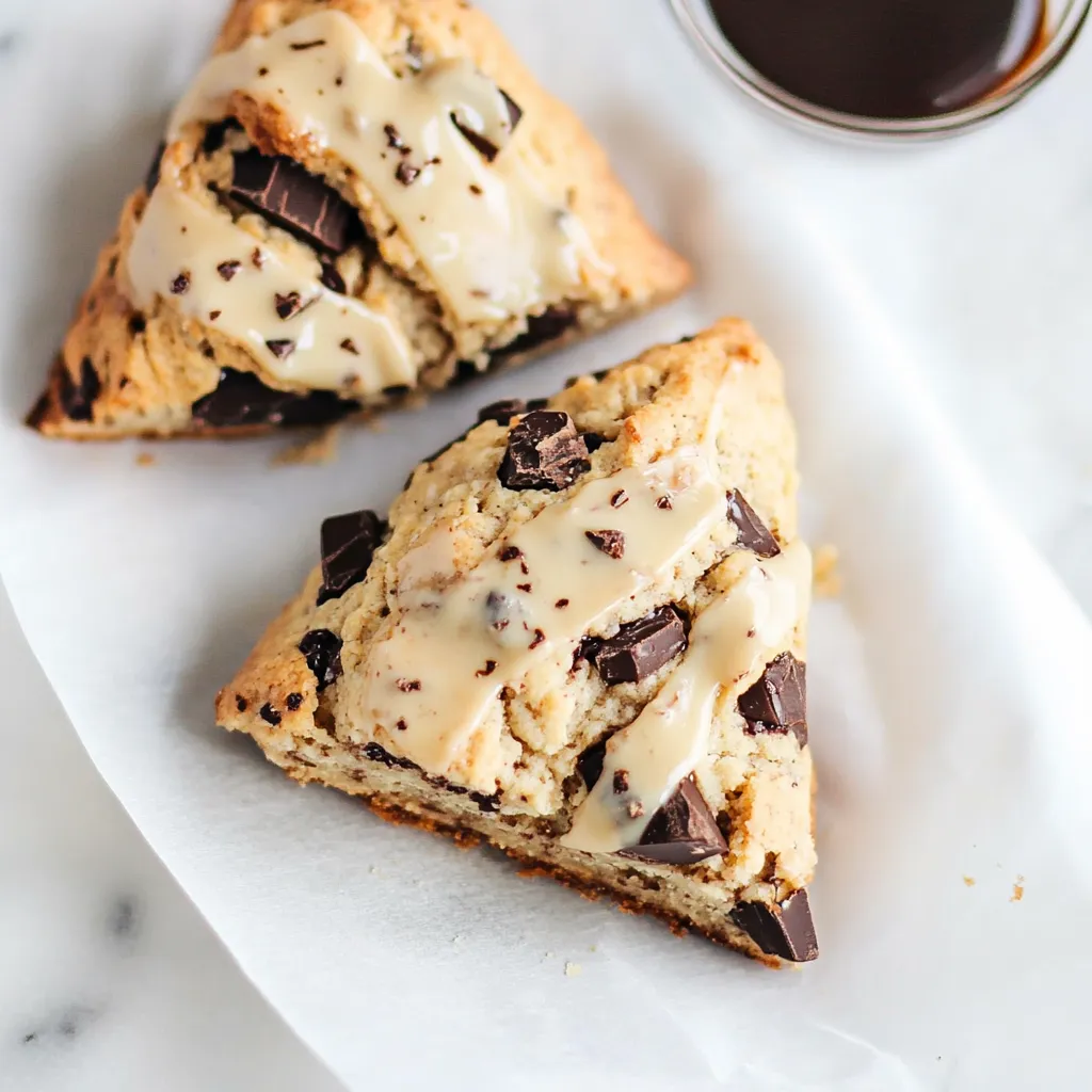 Dunkle Schokoladen-Espresso-Scones, einfach unwiderstehlich