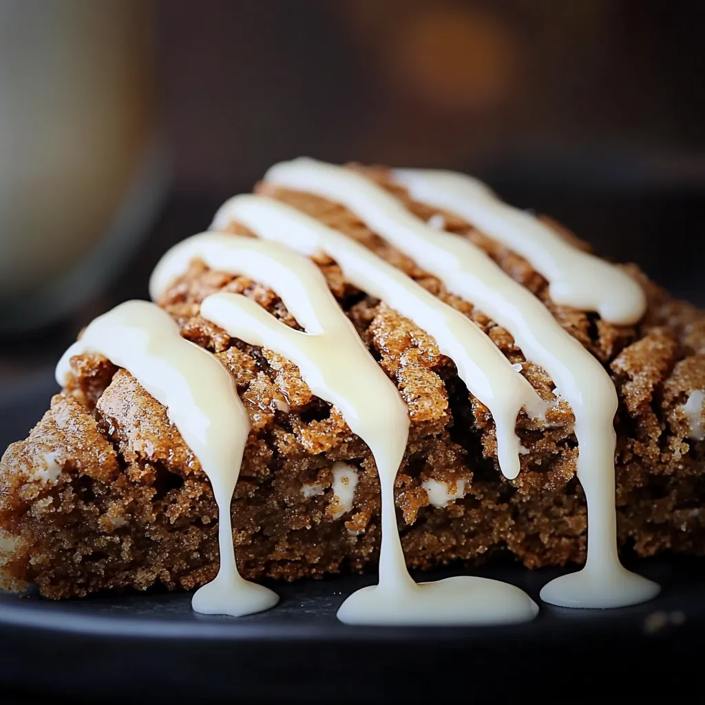 Genieße goldbraune Melassescones