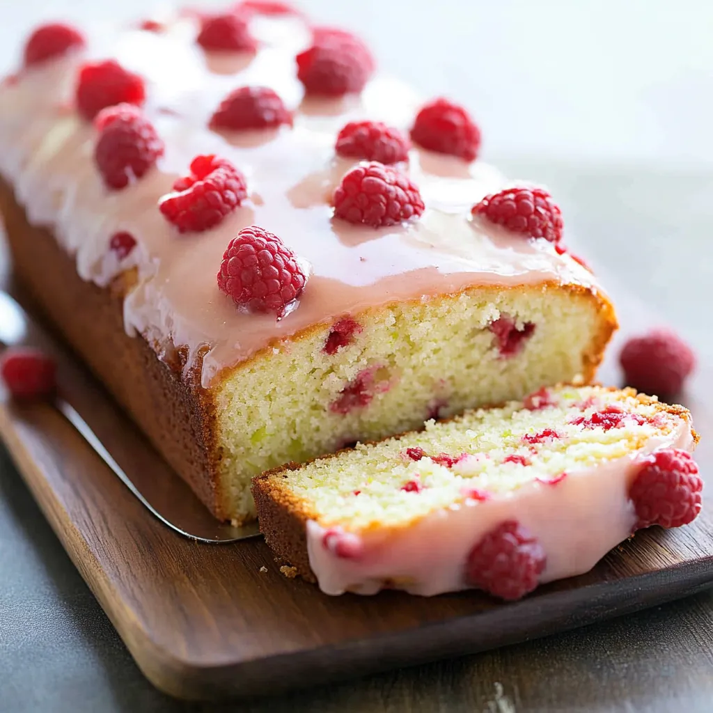 Kuchen mit Himbeer-Limetten-Topping