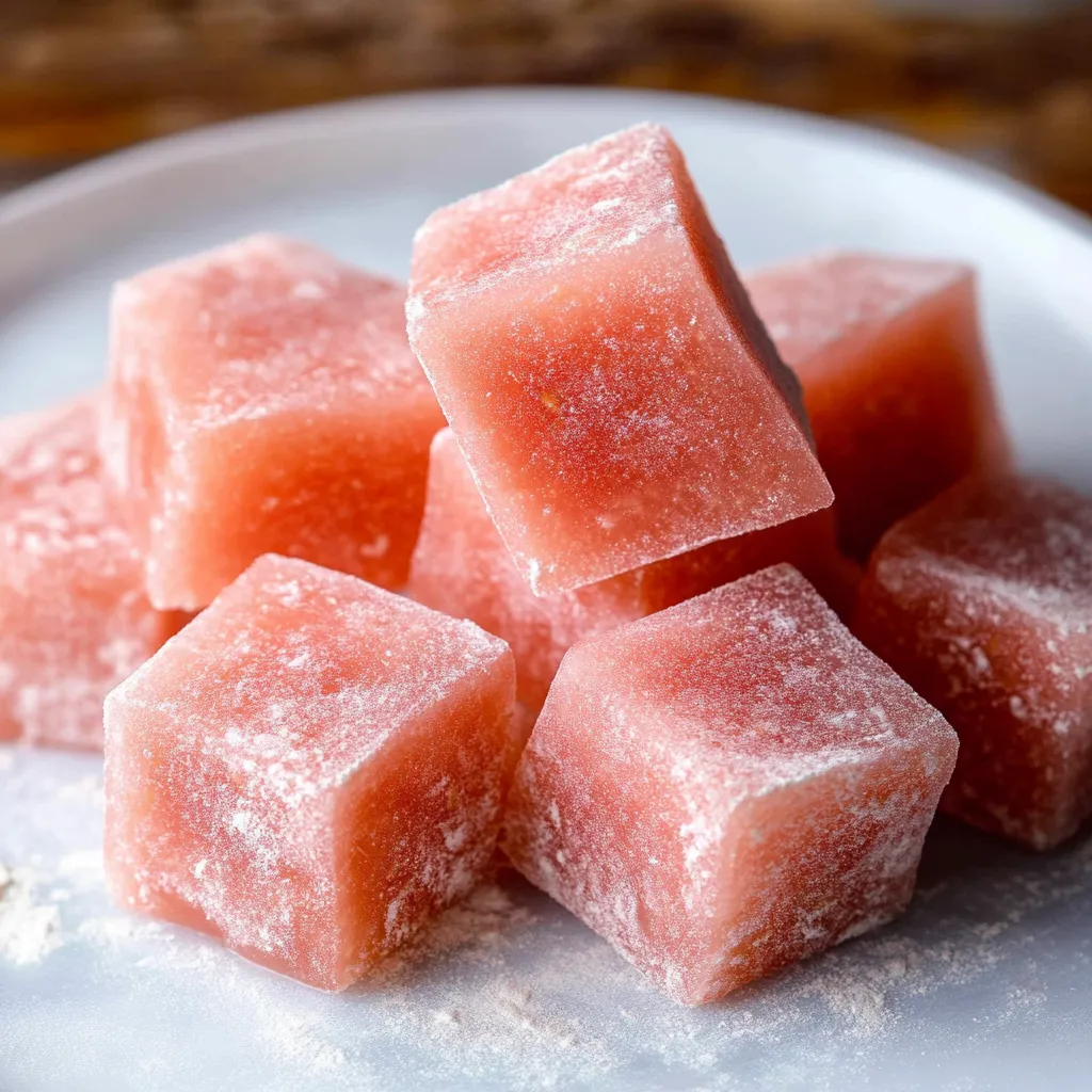 Mochi aus Wassermelone