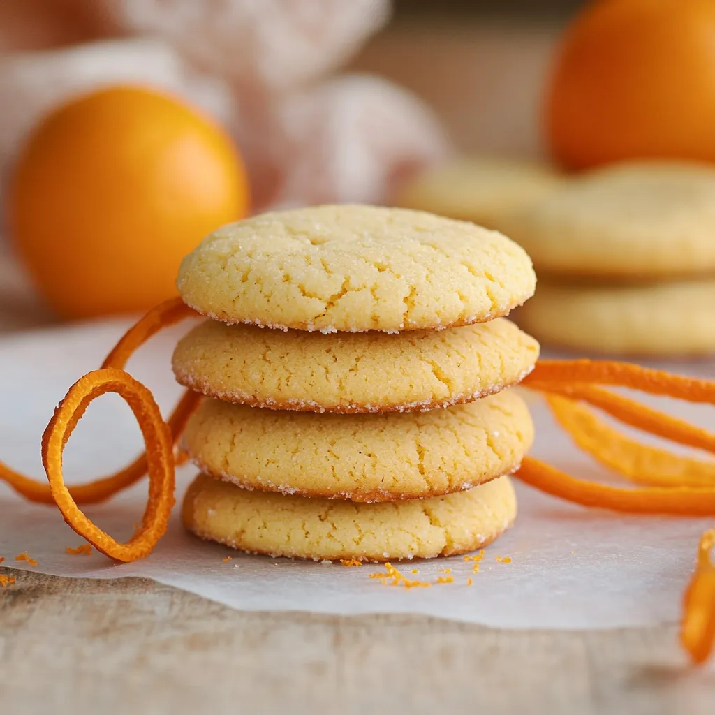 Knusprige Orangenkekse