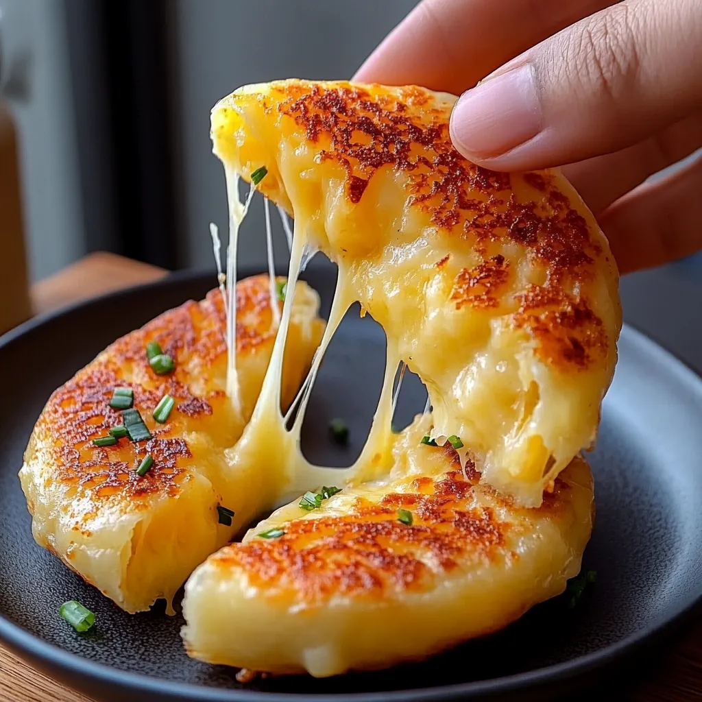 Hausgemachte Käse-Hotteok