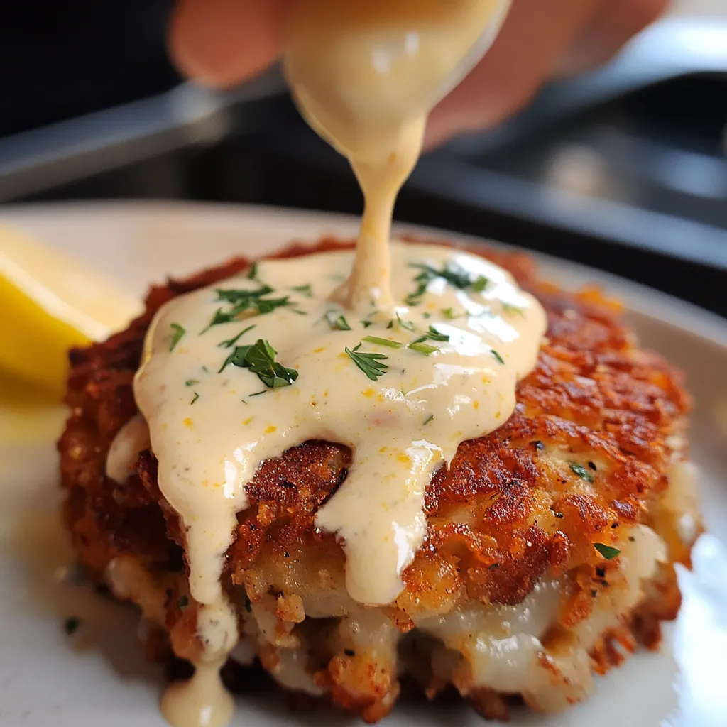 Krabbenküchlein mit Zitronen-Aioli einfach gemacht und richtig lecker