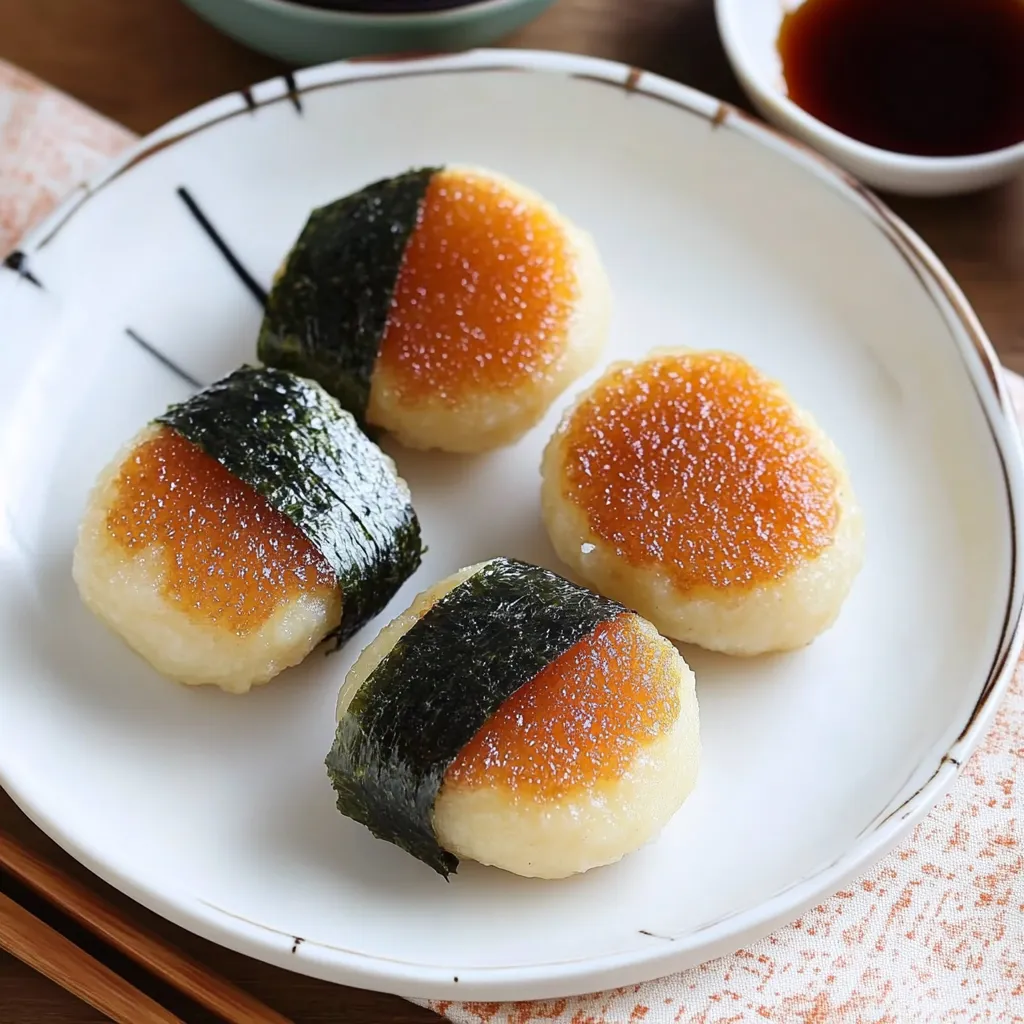Kartoffel-Mochi mit Yaki