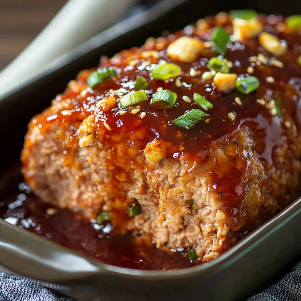 Saftiger Asia-Hähnchen-Hackbraten – voller Geschmack