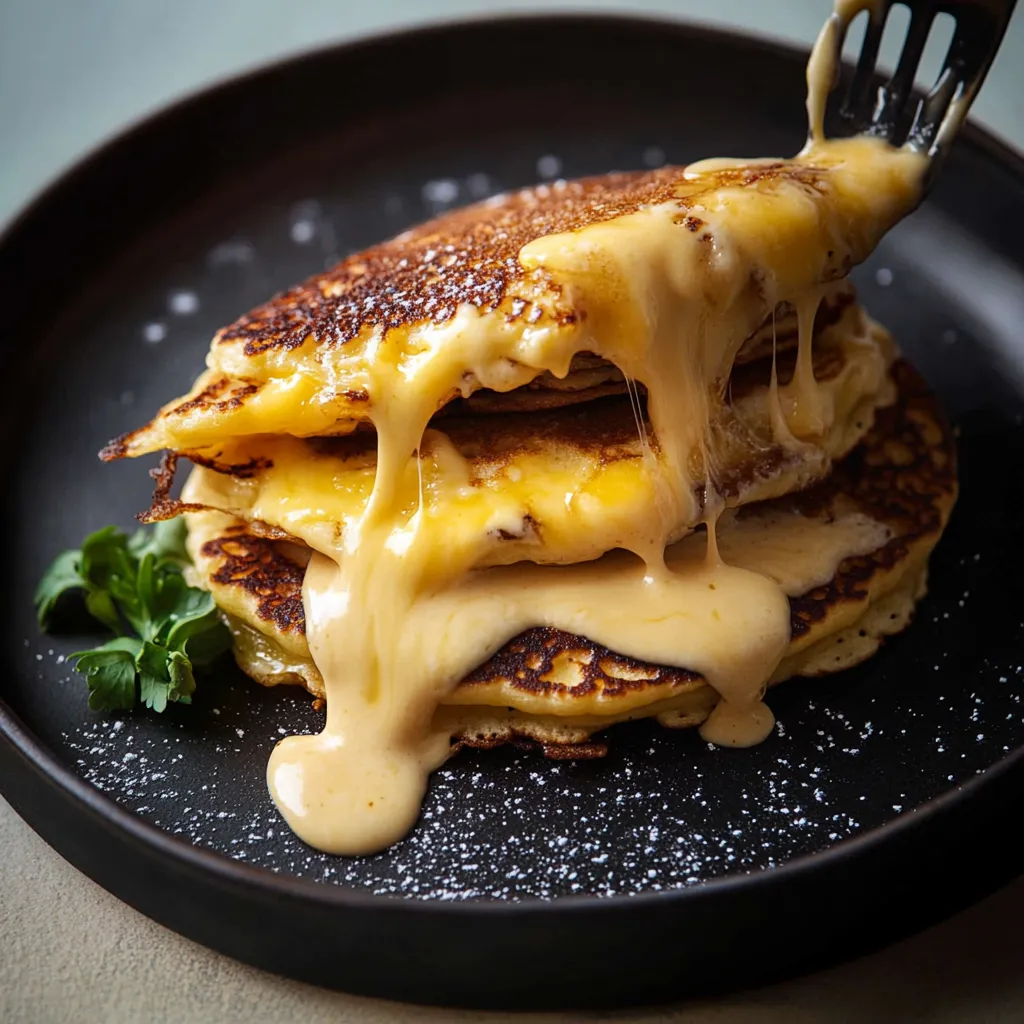 Cachapas mit Mais und geschmolzenem Käse frisch zubereiten