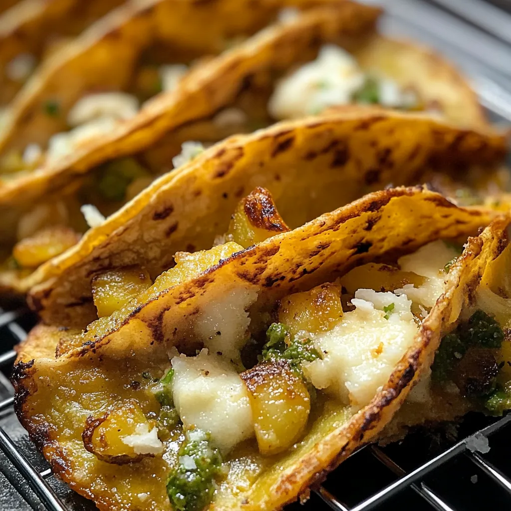 Leckere Kartoffel Tacos