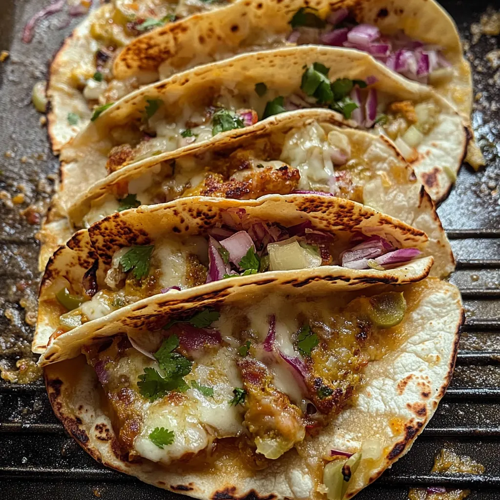 Super leckere grüne Chili-Kartoffel-Tacos ganz einfach selber machen