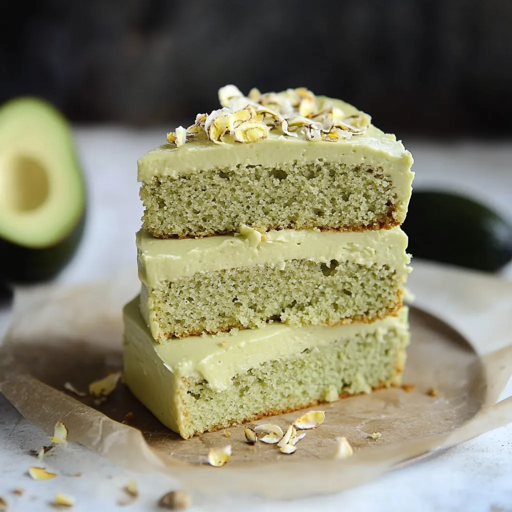 Probiere diesen frischen Avocado-Zitronen-Kuchen