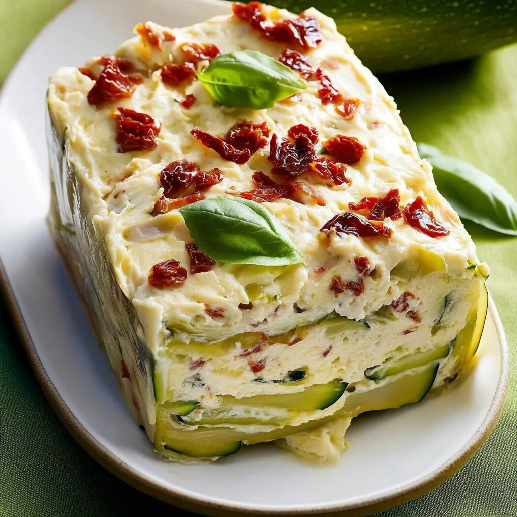 Artischockenterrine mit Frischkäse und getrockneten Tomaten