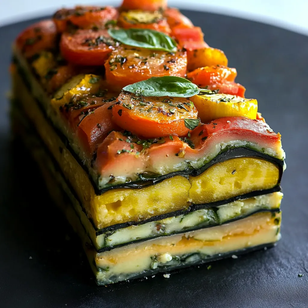 Sommergemüse Terrine