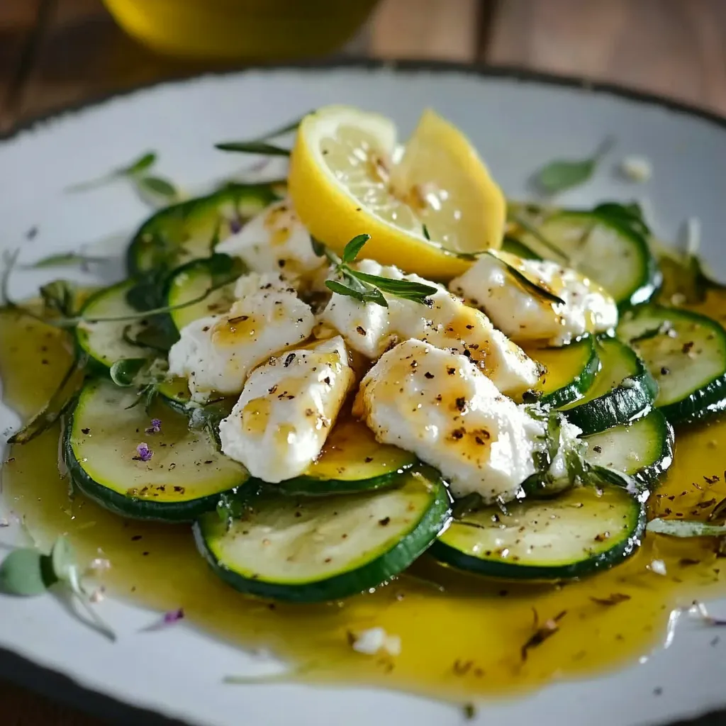 Erfrischend Zucchini Zitrone Honig