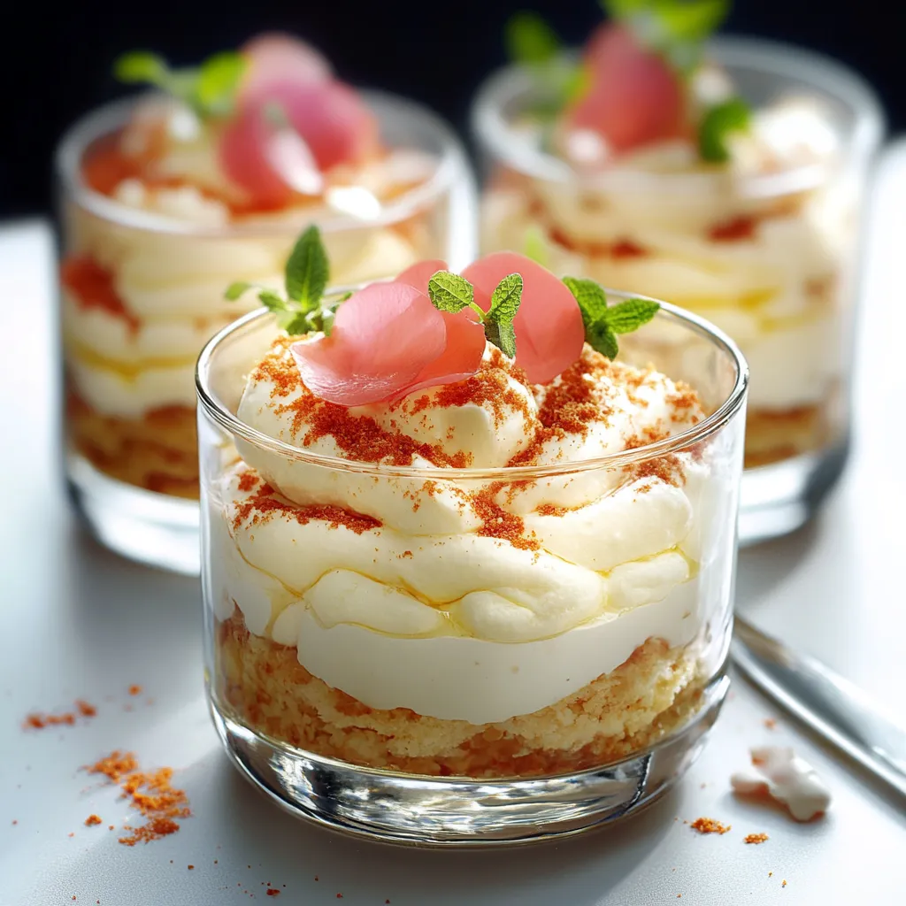 Cremiger Crevetten Tiramisu