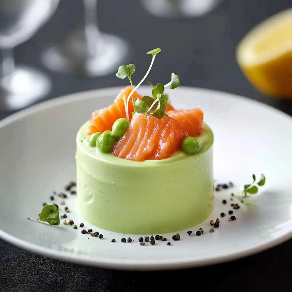 Leichte Spargel-Lachs-Mousse