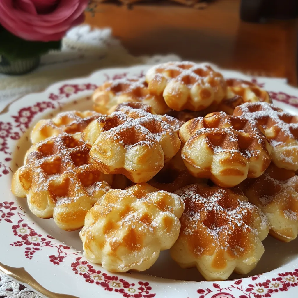Traditionelle Lütticher Waffeln