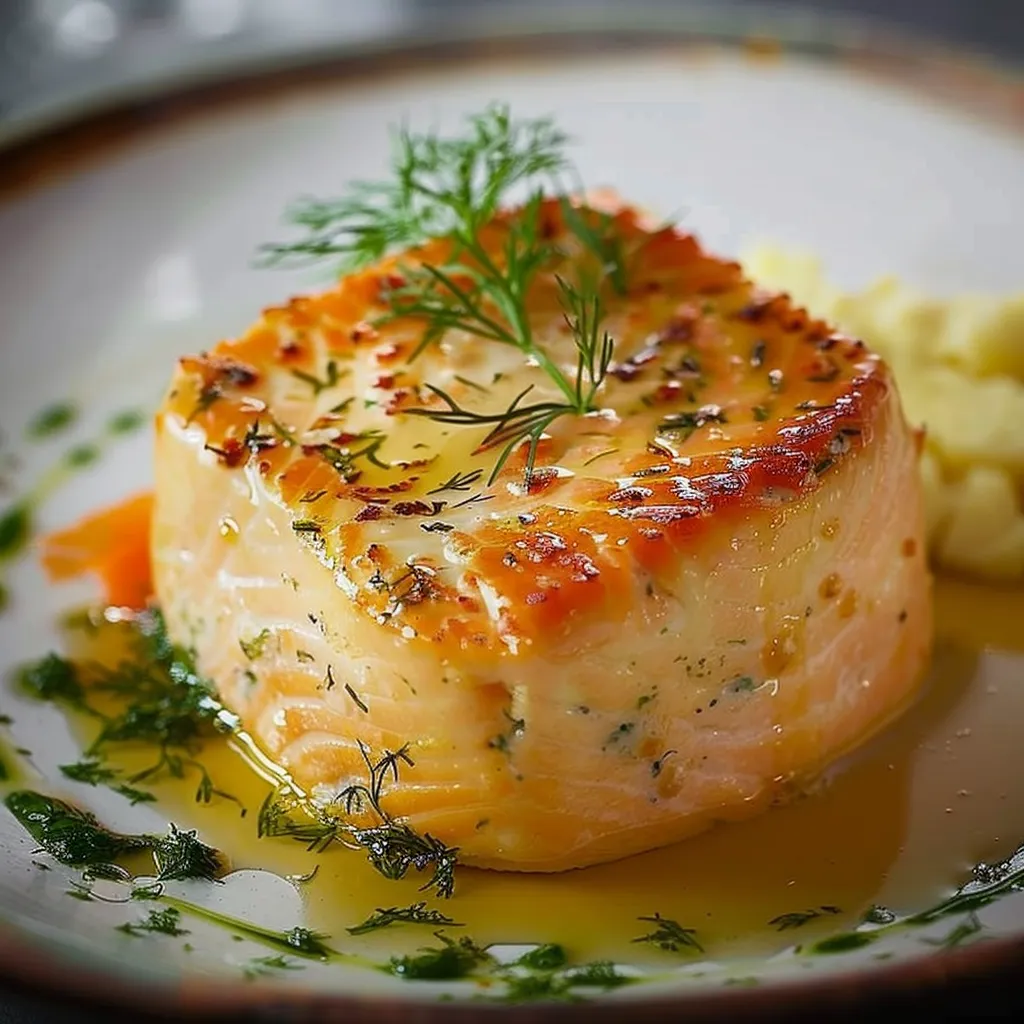 Zarter Auflauf mit Lachs und Kabeljau, super lecker