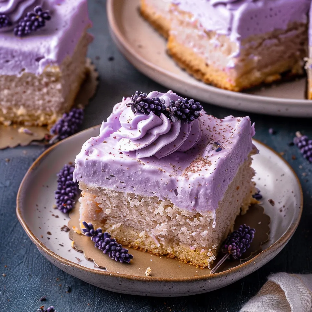 Zarter London Fog Kuchen