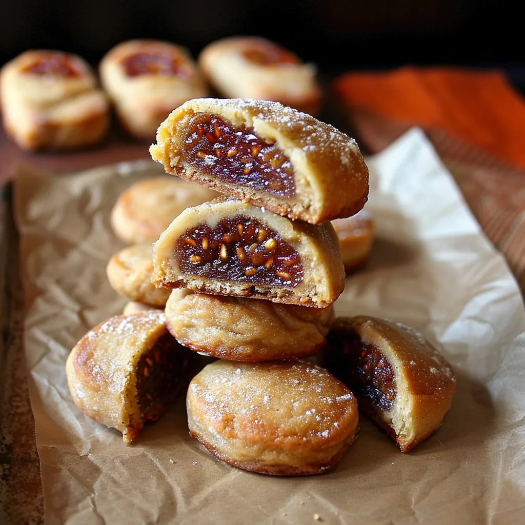 Köstliche Feigenplätzchen frisch gebacken und schön weich