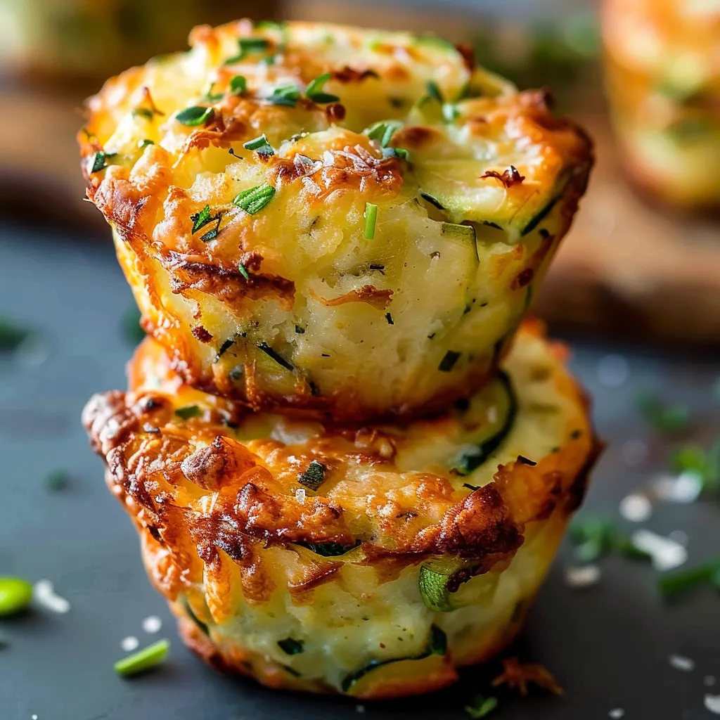 Leckere Zucchini Muffins