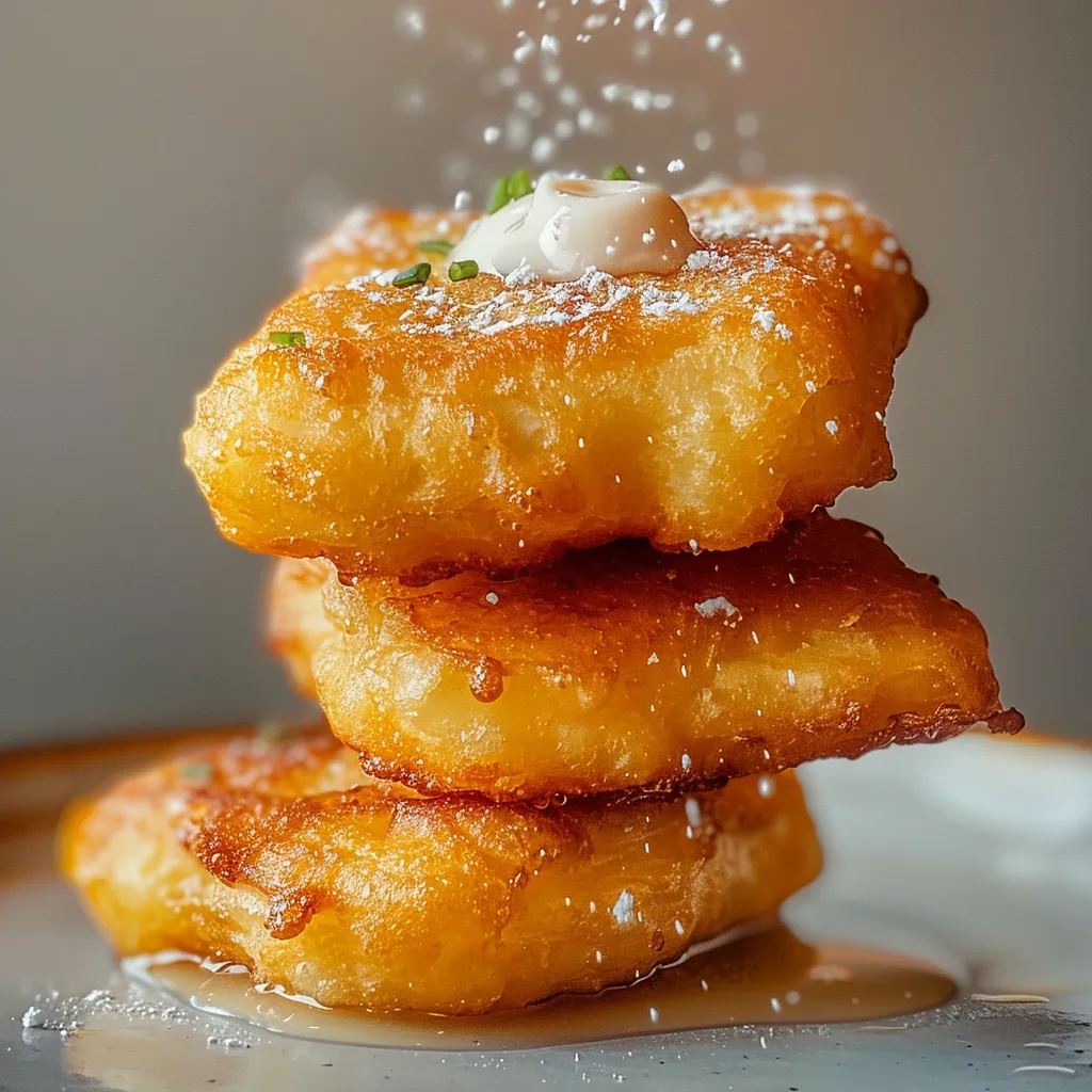 Back deine eigenen luftigen Vanillekrapfen Zuhause