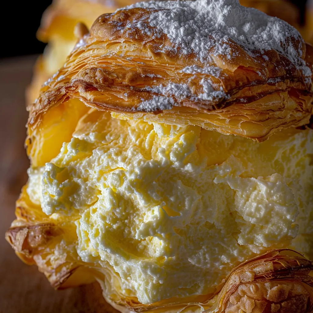 Lockere Choux mit Sahne