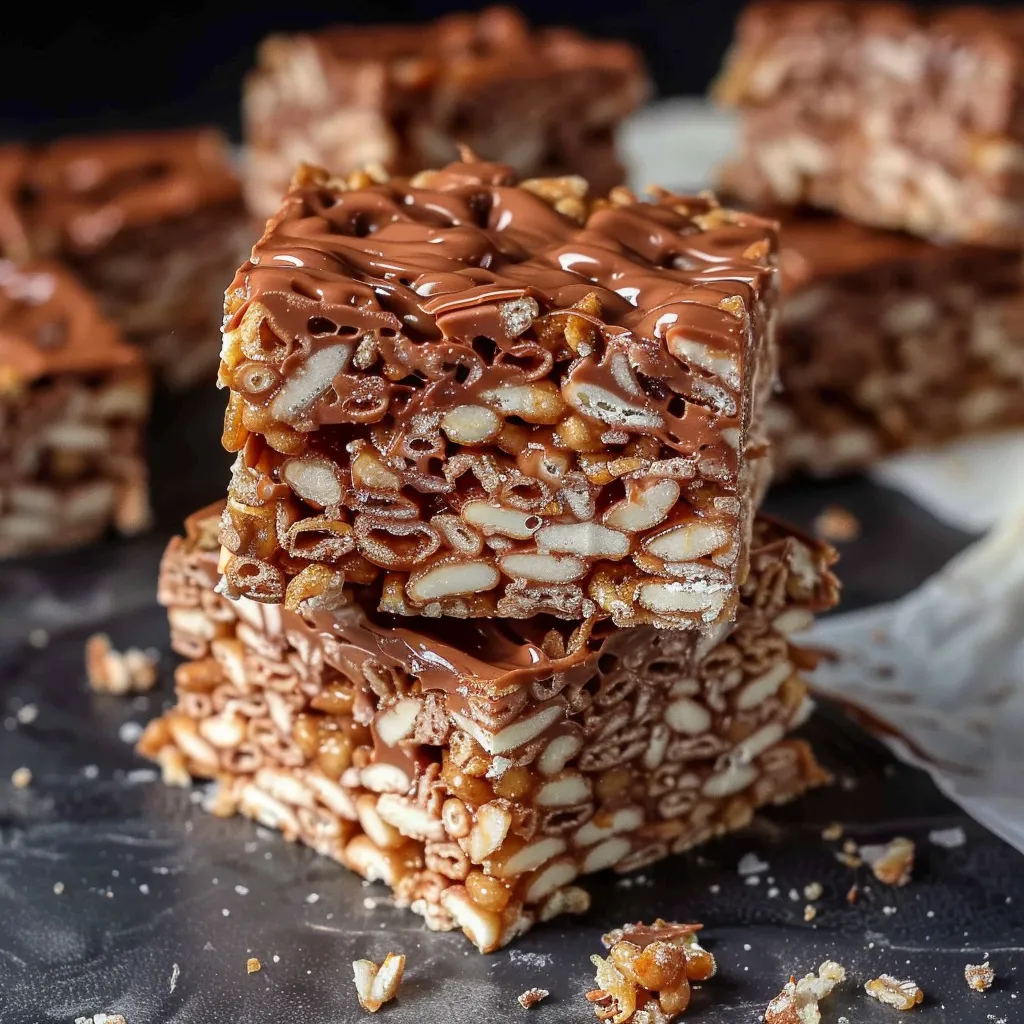 Knusprige Nutella-Schoko-Schnitten