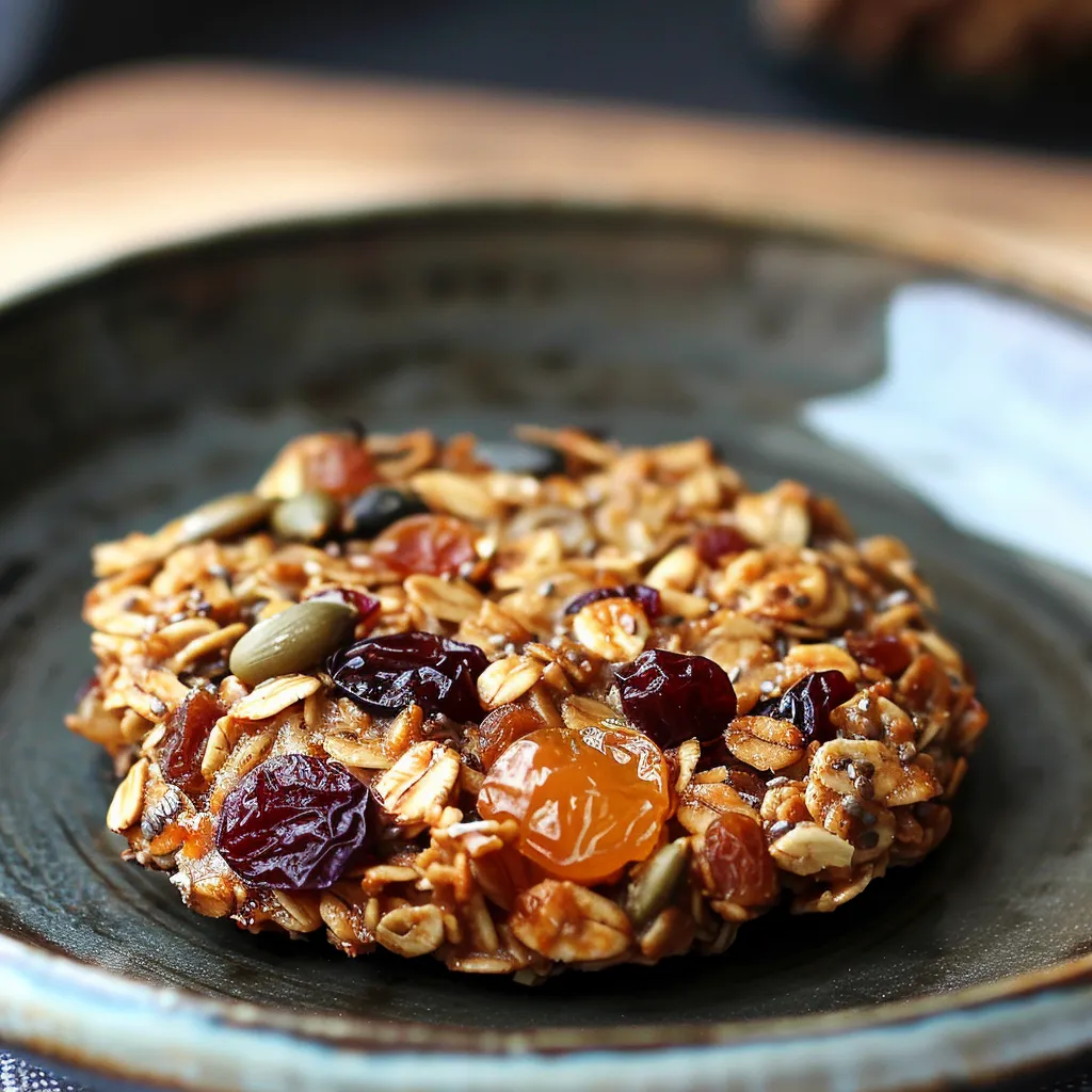 Selbstgemachte Granola-Kekse