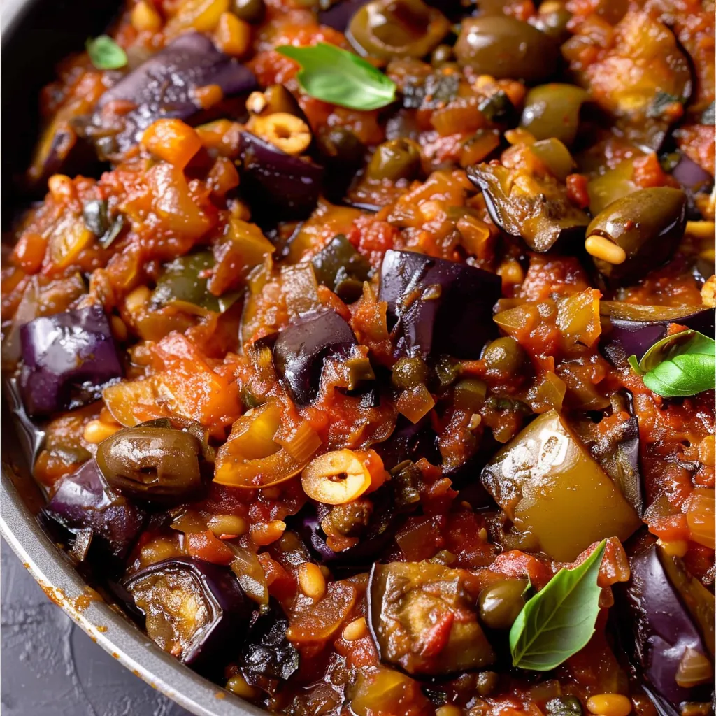 Leckere Sizilianische Caponata
