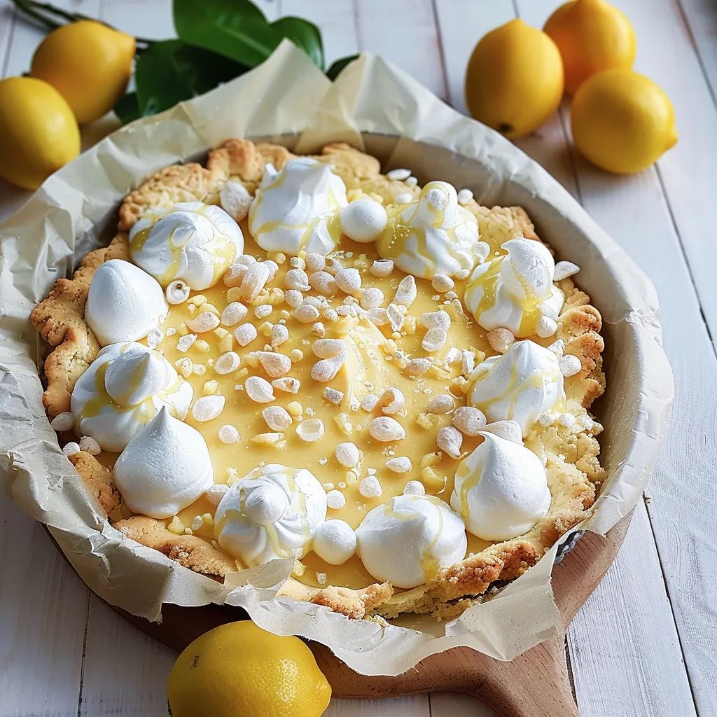 Zitronen-Tarte mit Meringue