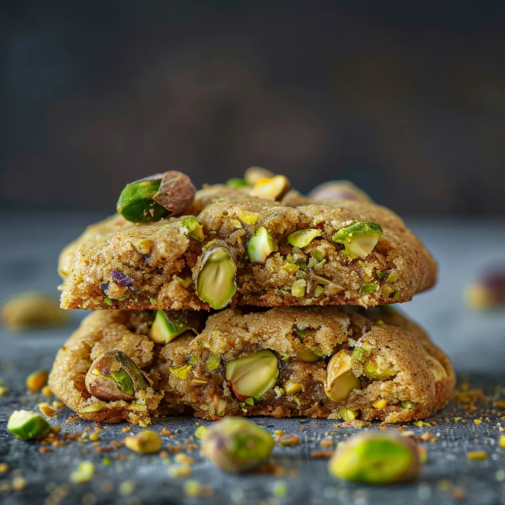 Knackige Pistazien-Cookies