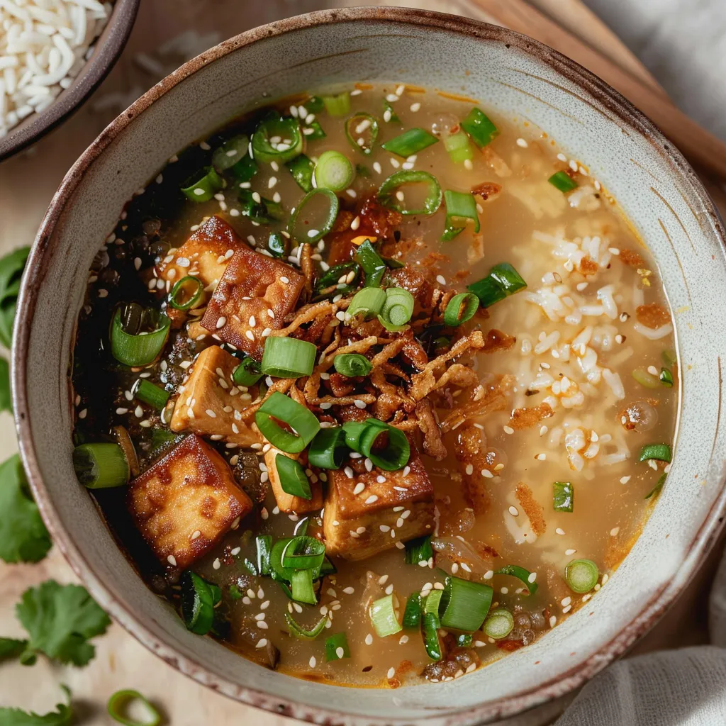 Miso Ingwer Tofu knusprig